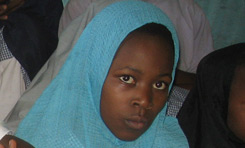 Photo of hungry child helped by IIMSAM