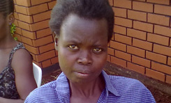 Photo of hungry child helped by IIMSAM